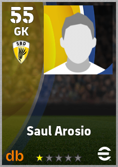 Saul Arosio — GK, OVR 55, MAX 55