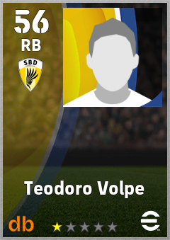 Teodoro Volpe — RB, OVR 56, MAX 56