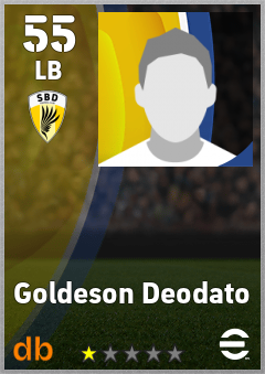 Goldeson Deodato — LB, OVR 55, MAX 55