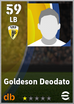 Goldeson Deodato — LB, OVR 59, MAX 59