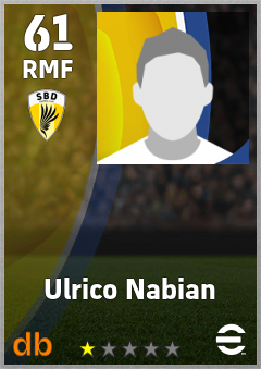 Ulrico Nabian — RMF, OVR 61, MAX 61