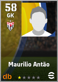 Maurilio Antão — GK, OVR 58, MAX 58