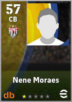 Nene Moraes — CB, OVR 57, MAX 57