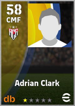 Adrian Clark — CMF, OVR 58, MAX 58