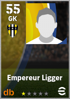 Empereur Ligger — GK, OVR 55, MAX 55