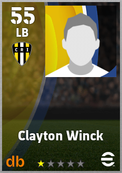 Clayton Winck — LB, OVR 55, MAX 55