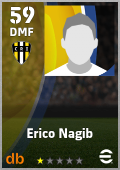 Erico Nagib — DMF, OVR 59, MAX 59
