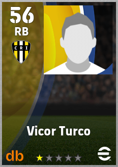 Vicor Turco — RB, OVR 56, MAX 56