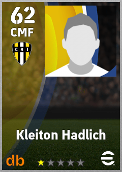 Kleiton Hadlich — CMF, OVR 62, MAX 62