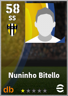 Nuninho Bitello — SS, OVR 58, MAX 58