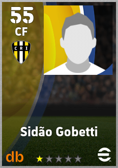 Sidão Gobetti — CF, OVR 55, MAX 55
