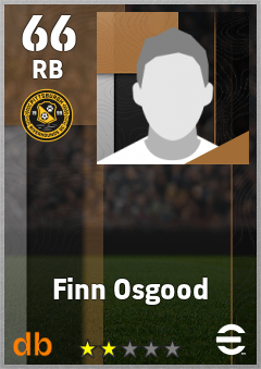Finn Osgood — RB, OVR 66, MAX 66