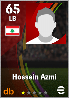 Hossein Azmi eFootball player card