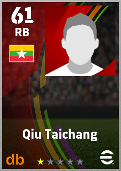 Qiu Taichang — RB, OVR 61, MAX 61