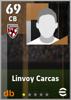 Linvoy Carcas — CB, OVR 69, MAX 69