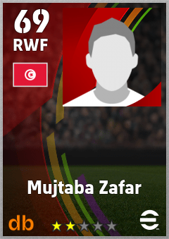 Mujtaba Zafar — RWF, OVR 69, MAX 69