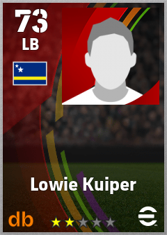 Lowie Kuiper — LB, OVR 73, MAX 73