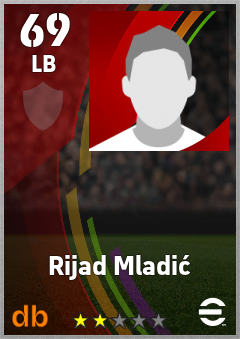 Rijad Mladić eFootball player card