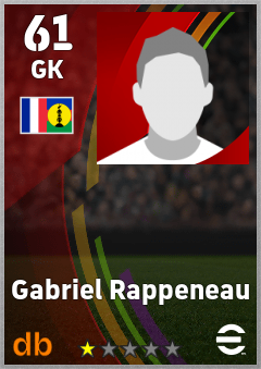 Gabriel Rappeneau — GK, OVR 61, MAX 61