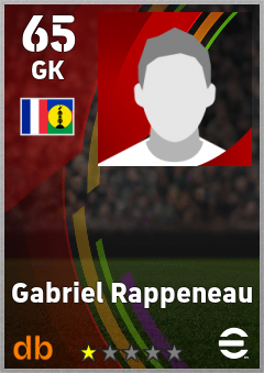 Gabriel Rappeneau — GK, OVR 65, MAX 65