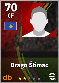 Drago Štimac — CF, OVR 70, MAX 70