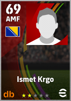 Ismet Krgo eFootball player card