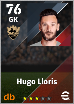 Hugo Lloris eFootball player card