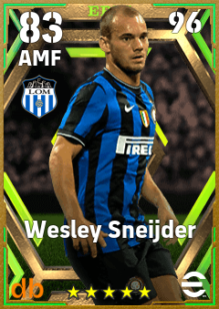 Wesley Sneijder eFootball player card
