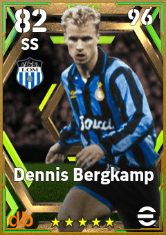 Dennis Bergkamp eFootball player card