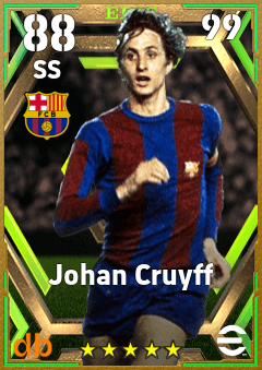 Johan Cruyff eFootball player card