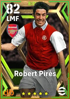 Robert Pirès — LMF, OVR 82, MAX 82