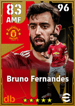 Bruno Fernandes eFootball player card