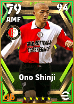 Ono Shinji eFootball player card