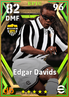Edgar Davids — DMF, OVR 82, MAX 96