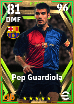 Pep Guardiola eFootball player card