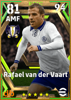 Rafael van der Vaart — AMF, OVR 81, MAX 94