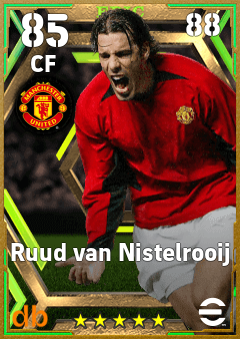 Ruud van Nistelrooij — CF, OVR 85, MAX 88