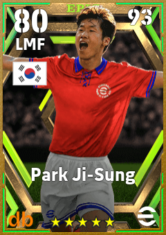 Park Ji-Sung eFootball player card