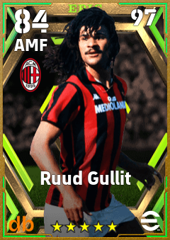 Ruud Gullit eFootball player card