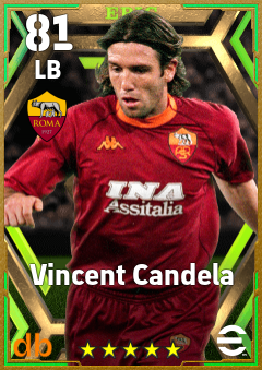 Vincent Candela — LB, OVR 81, MAX 81