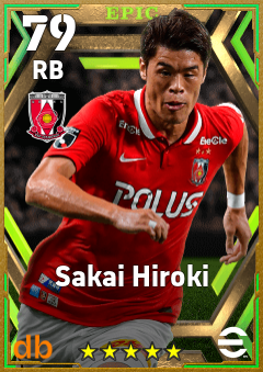 Sakai Hiroki eFootball player card