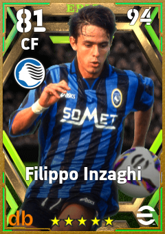 Filippo Inzaghi eFootball player card