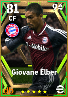 Giovane Élber eFootball player card