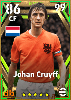 Johan Cruyff eFootball player card