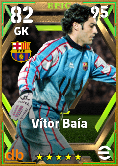 Vítor Baía eFootball player card