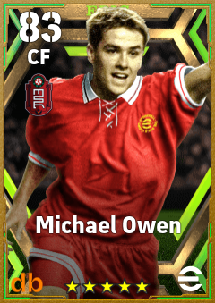 Michael Owen eFootball player card