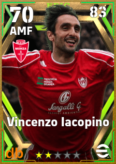 Vincenzo Iacopino — AMF, OVR 70, MAX 83
