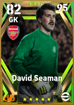 David Seaman eFootball player card