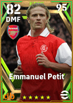 Emmanuel Petit eFootball player card