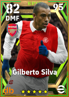 Gilberto Silva eFootball player card